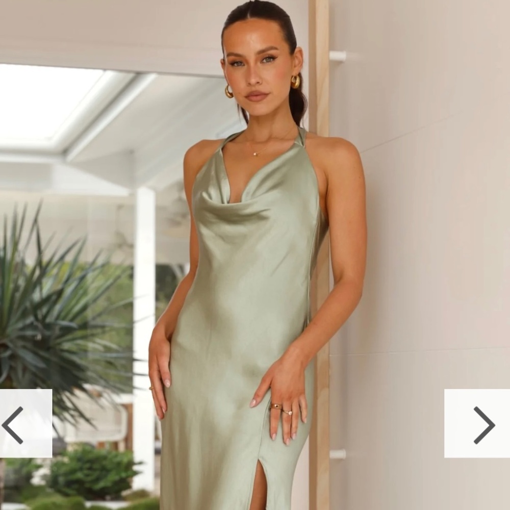 Satin Elegant Long Dress